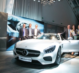 Mercedes AMG GT Präsentation im Designcenter Linz Mercedes AMG GT Präsentation im Designcenter Linz