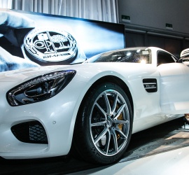 Foto: © Dr. Roland Pelzl / cityfoto.at Mercedes AMG GT Präsentation im Designcenter Linz