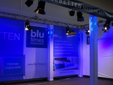Messestand Goldeck BluTimes Klagenfurt