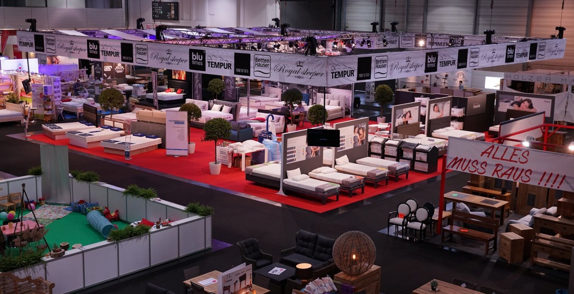 Betten Hauser auf der Wohnen & Interieur Messe Wien