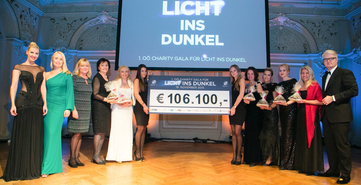 1. OÖ Charity Gala für Licht ins Dunkel