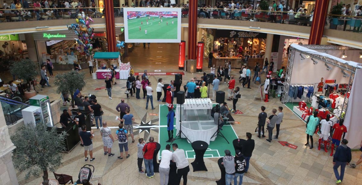 EM Fieber in der PlusCity