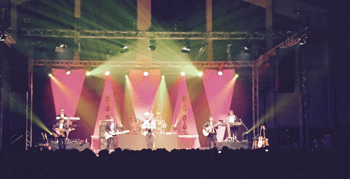 Nik P. mit Band in Waidhofen/ Thaya